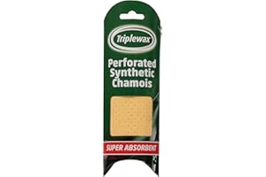 Triplewax Perforated Geniune Leather Chamois Tube