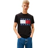 Tommy Jeans TJM REG BIG FLAG SS TEE EXT Shirt Erkek