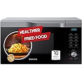 Samsung 28L Multi Spit , Convection Microwave Oven (MC28A6035QS/TL, Silver, Various Cooking Modes, Eco Mode, Hotblast, Crusty