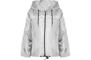 A2Z 4 Kids Girls Boys Raincoats Jackets Kids Lightweight Kag Mac Waterproof Hooded Jacket Cagoule Rain Mac Age 5-13 Years
