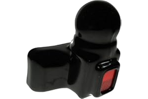 Maypole Black PVC Towball Cover with Red Reflector Fits Flange Style 50 mm Towballs