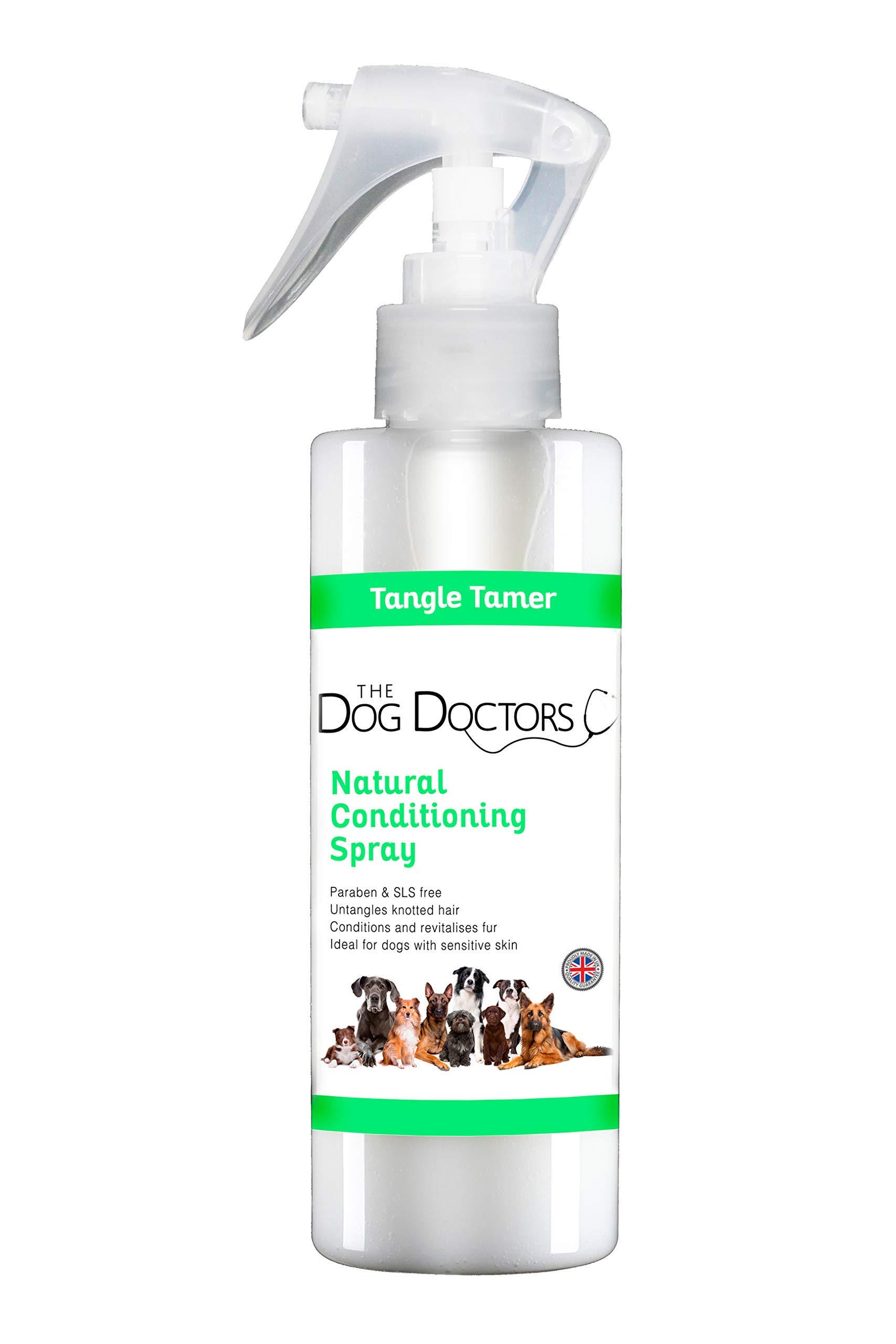 The Dog Doctors Tangle Tamer Natural Grooming Conditioning Spray Helps