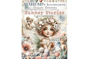 MAREMI'S Illustrationi Collage Ephemera for art journaling & cardmaking SUMMER STORIES & Backgrounds: 700+ Beach Images