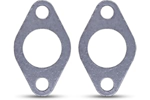 Haishine 2Pcs/lot Exhaust Muffler Gasket for Honda GX270 GX390 GX340 GX240 188F 190F 5.5-6.5KW Small Engine Petrol Generator Parts