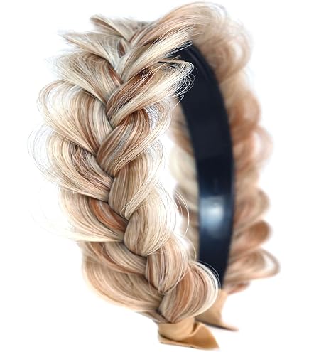 Fasce per capelli sottili intrecciate in resina all'ingrosso