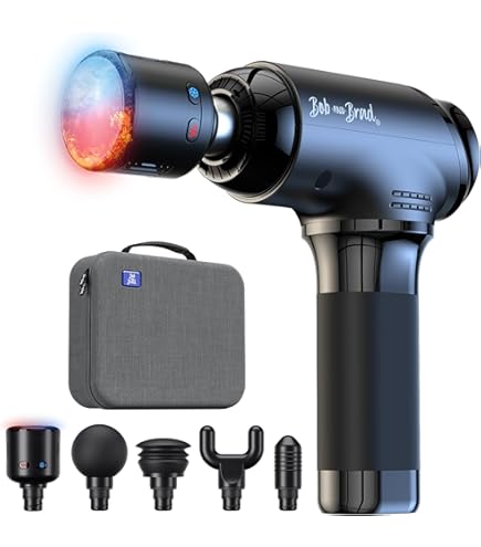 brookstone max hot & cold vibration massager Brookstone Hot and Cold Percussion Massager main image 1