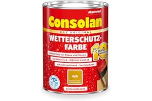 Consolan Wetterschutz-Farbe; 0,75 ml; Gelb
