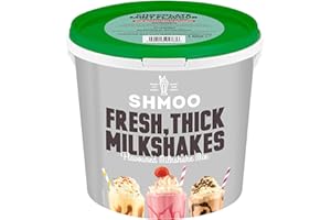 Shmoo Chocolate Mint Thick Shake Milkshake Mix (1.8KG) & Disposables (Large 22fl oz Cups)