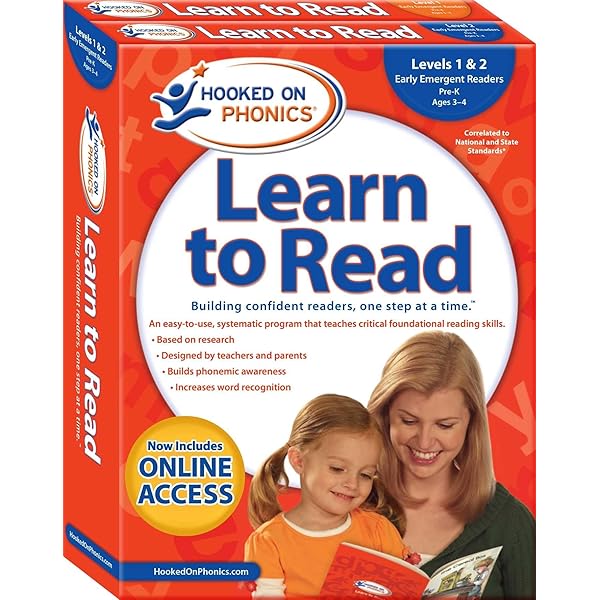 未使用 Hooked on Phonics Learn to Read 1&2 Hooked on Phonics Learn to Read - Levels 1&2 Complete: Early