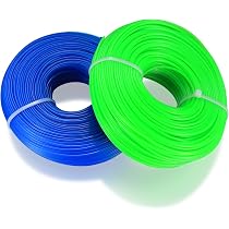 Trimmerfaden Quadratisch, 2.0 Mm, 100 Meter – Nylon, Grün, Für Unkrauttrimmer & Rasenmäher