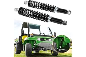 CTcar AM129514 Kit de suspension avant amortisseur pour véhicule utilitaire John Deere Gator 4X2 6X4 TE TH TS TX avec ressorts hélicoïdaux avant gauche et droit