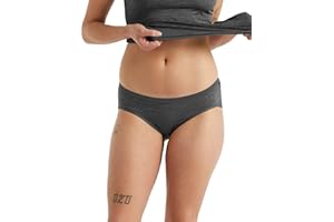 Icebreaker Siren Hipkini Shorts Tipo Boxers para Mujer - Ropa Interior de Lana Merina para Senderismo, Deportes de Invierno, Running, Gimnasio
