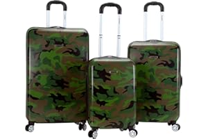 Rockland, Set di valigie Adulti, F195-CAMO