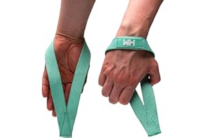 Weightlifting House Correas de muñeca para levantamiento de pesas olímpico, culturismo, arrebato, tirones y peso muerto. Envolturas de entrenamiento de levantamiento de pesas para hombres y mujeres.