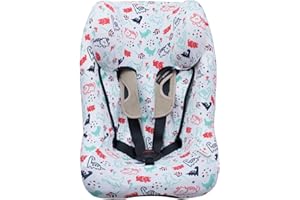 JYOKO KIDS Housse pour siège auto bébé en coton compatible avec Concord Ultimax (Dino Party)