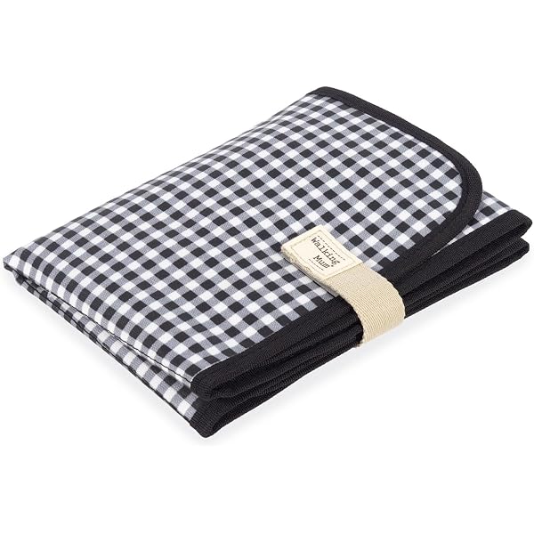 Livre De Naissance I Love Vichy - Pochette Porte-documents Bébé - Noir, 19x28cm - Poches Transparentes