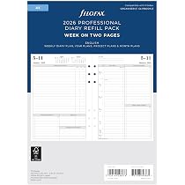 2026 Calendar Refill A5 Planner Inserts 2025 Filofax Calendar Diary ...
