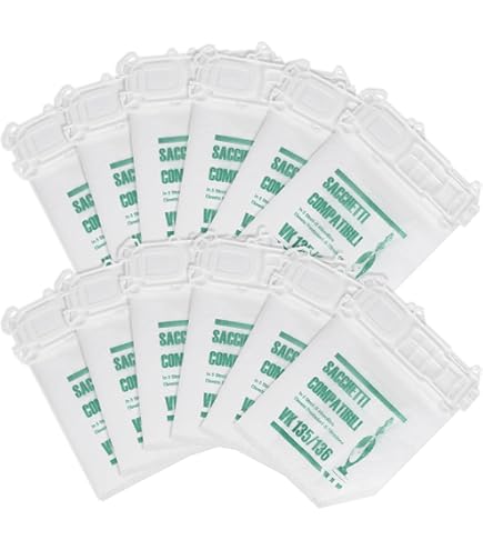 6/12/18/24/30 Staubsaugerbeutel Beutel Vlies Geeignet Vorwerk - Foto 9