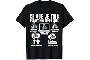 CADEAU MOTARD RIGOLO PASSIONNÉ DE MOTO CROSS Motocross Motard Fan de Moto Cross Pour Motard Cross Humour T-Shirt