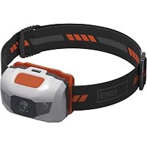 EMOS Stirnlampe Mit Bewegungssensor – 380 Lm, USB-C Aufladbar, 4 Modi, Wasserdicht IP43