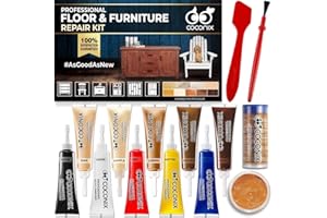 Coconix Floor And Furniture Repair Kit - Restorer Of Your Wooden Table, Cabinet, Veneer, Door And Nightstand - Super Easy Instructions Matches Any Color - Restore Any Wood