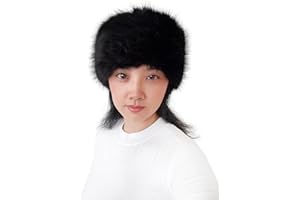 Lina & Lily Damen Winter Stirnband Kunstpelz mit Gummizug