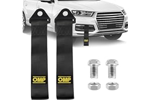 ZHIXIFAN 2 Stück Auto Stoßfänger Abschleppschlaufe, Hochfestes Abschleppseil aus Nylon, Racing Abschleppgurt, Multifunktionales Traktionsseil, Zugseil Hochfestes für Fahrzeug Front und Heckstoßfänger