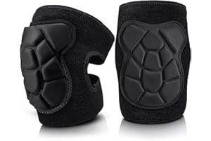 EUZLABBY Knieschoner Arbeiten,1 Paar Knieschoner Garten,Garten Kniekissen mit Rutschfest und dickem Schwamm,Antikollisions knieschützer fürGartenarbeit Fliesenleger Bodenbeläge dachdecker Volleyball,L