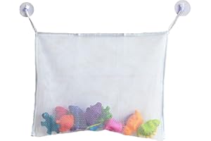 Soapow Moda bebé baño bañera juguete malla bolsa de almacenamiento organizador titular baño