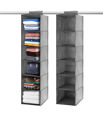 Organiseur Suspendu 2 En 1 Pour Sous-vêtements - 72 Poches En Filet, Réversible, Pliable, Pour Penderie, Soutien-gorge, Chaussettes, Cravates