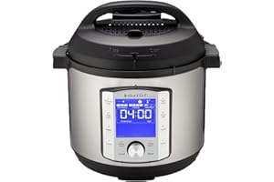 Instant Pot DUO EVO PLUS 7.6L - Olla a presión eléctrica (10 funciones en 1: esterilizador, olla lenta, arrocera, vaporizador)