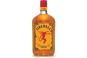 Fireball Cinnamon Whisky - botella de Licor de Whisky infusionado con canela - 700ml