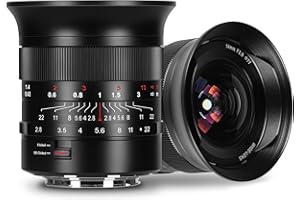 7artisans MF14mm F2.8 Lente Ultra Gran Angular de fotograma Completo con Gran Apertura de 116°, Compatible con cámaras sin Espejo Leica/Panasonic S1, DC-S1, S5, DC-S5, LUMIX S9 y Sigma L