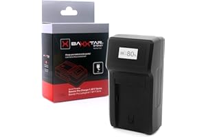 Baxxtar PRO - Schnellladegerät (1500mA) - kompatibel mit Akku Sony NP-F550 NP-F570 NP-F570 NP-F750 NP-F770 NP-F930 NP-F950 NP-F960 NP-F970 NP-F990 und NP-FM500H