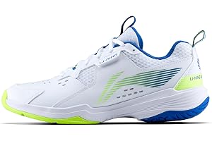 Li-Ning All Round Non Marking Badminton Shoes | All Indoor Sports | Lightweight, Breathable, Grippy & Durable | High Rebound Cushioning | Stable Heel Support