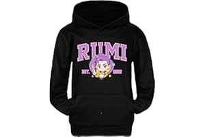 MAGLIERIA CONFORTI Felpa con Cappuccio Anime di Rumi Bambina Spedizione Express