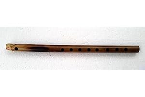 NADSADHNA Carnatic Flute, "D" scale, 48 cm, Professional, Bansuri, Flute, south Indian