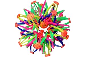 JINGLING Pallina espandibile espandibile, giocattolo magico espandibile, giocattolo espandibile a colori, palla arcobaleno termoretraibile, vari giocattoli magici per adulti