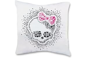 CTI 041216 Kissen Monster High Skeleton, Polyester, 40 x 40 cm