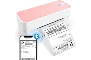 ASprink Thermal Shipping Label Printer 4X6-241BT Bluetooth Desktop Thermal Label Printers Wireless - Address Postage Label Printer Machine, Thermal Label Printer, Compatible with iphone, Usps, Amazon