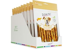 DOKAS Varilla para Masticar – Bocadillo para Perros sin Cereales, 9 x 200 g, 200 g (9 Unidades)