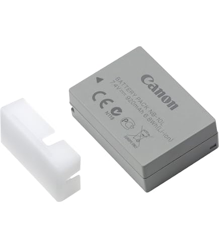 vhbw 2x batteria compatibile con Canon PowerShot G10, G3x, SX40, SX40HS, G1 X, G15, SX50, SX50HS fotocamera (700mAh, 7,4V, Li-Ion