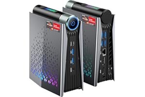 ACEMAGICIAN S3A Mini PC Gaming, AMD Ryzen 7 8745HS (8C/16T,up to 4.90 GHz), 32GB DDR5 4800MHz 1TB NVME PCIe3.0 SSD, Mini Computer Windows 11 pro mith 3-Modi-Adjustment|WIFI6|2.5G LAN|