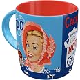 Retro Kaffeebecher - Spruch 'Did I Just Roll My Eyes Out Loud', 330 Ml, Keramik, Spülmaschinenfest