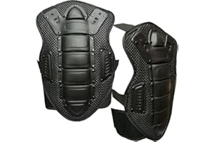 PROANTI Paraschiena per bambini, per sci, snowboard, protezione per la schiena, motocross, quad, BMX, equitazione