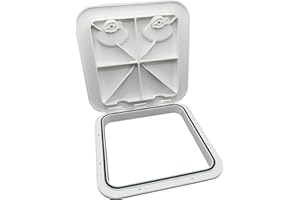 Secure Fix Direct Boat Deck Inspection Hatch 370MM X 375MM (Plastic Access Panel Cover Marine)