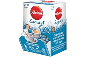 Canderel Sugarly Sticks 250g - Vegan and Keto Friendly Sugar Alternative - 1 Pack