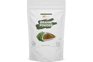 mGanna 100% Natural Brahmi Powder 0.5 lbs/ 227 g Bacopa Monnieri Powder for Hair and Health Care | Ideal for face mask, Hair mask and DIY Skin Care | Herbal Supplement