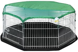 ME & MY PETS Me and My Pets Medium Playpen, Floor Mat and Sun Cover