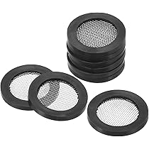 24 Guarnizioni In Gomma Per Filtro Acqua - Con Retina In Acciaio Inossidabile, Misura 1/2 - Foto 8